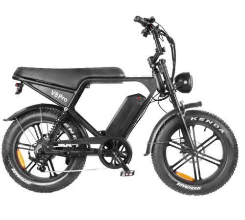 Ouxi V8 Pro | Schwarz | 2026 | Elektrisches Fatbike | 250W